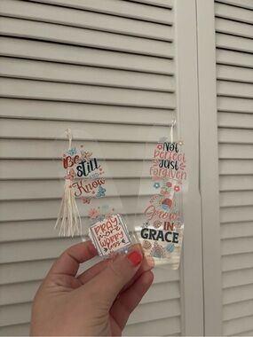 Worship handcrafted bookmark bundle by me